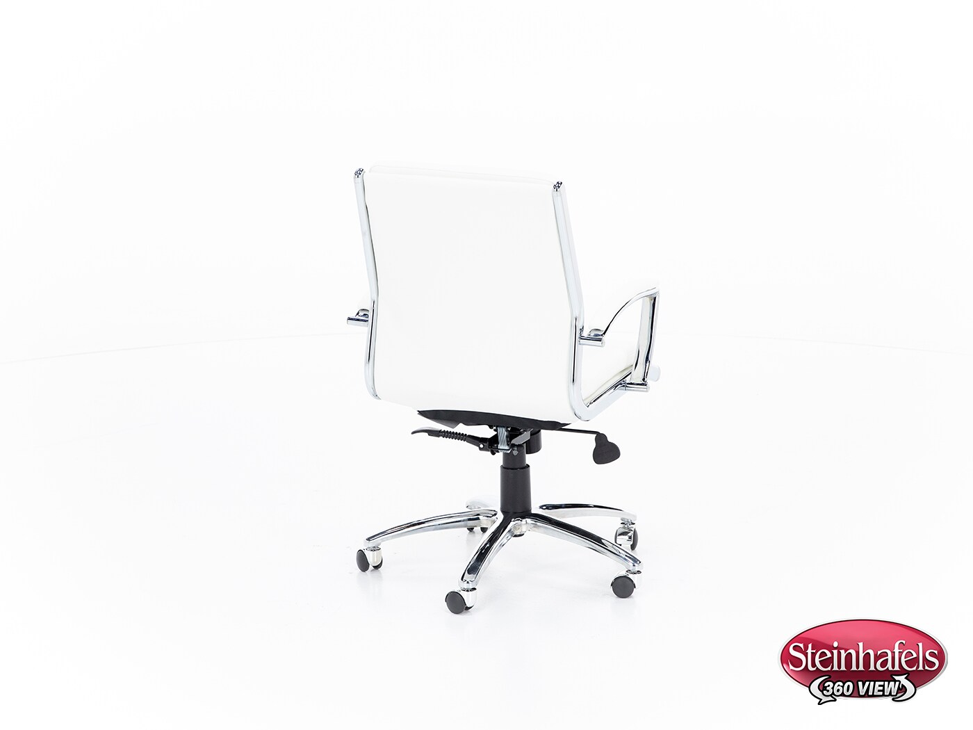 norstar office products inc white desk chair  image exc  