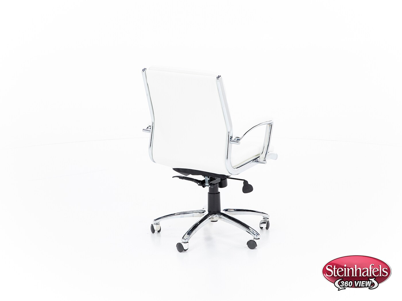 norstar office products inc white desk chair  image exc  