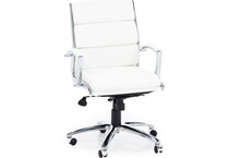 norstar office products inc white desk chair exc  