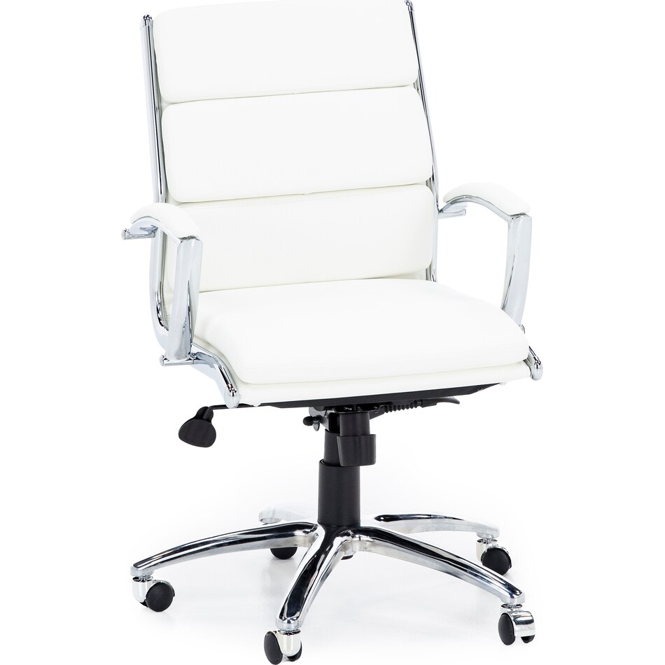 norstar office products inc white desk chair exc  