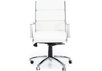 norstar office products inc white desk chair exc  