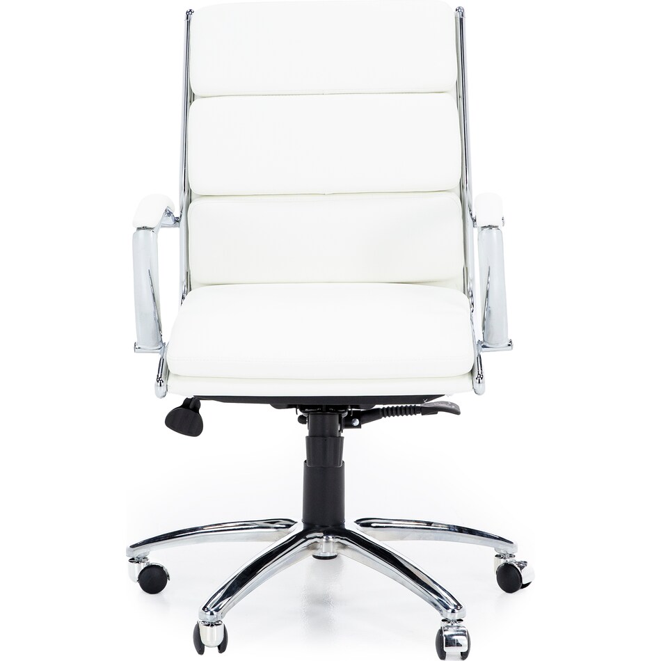 norstar office products inc white desk chair exc  