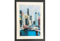 north american art blue prints   