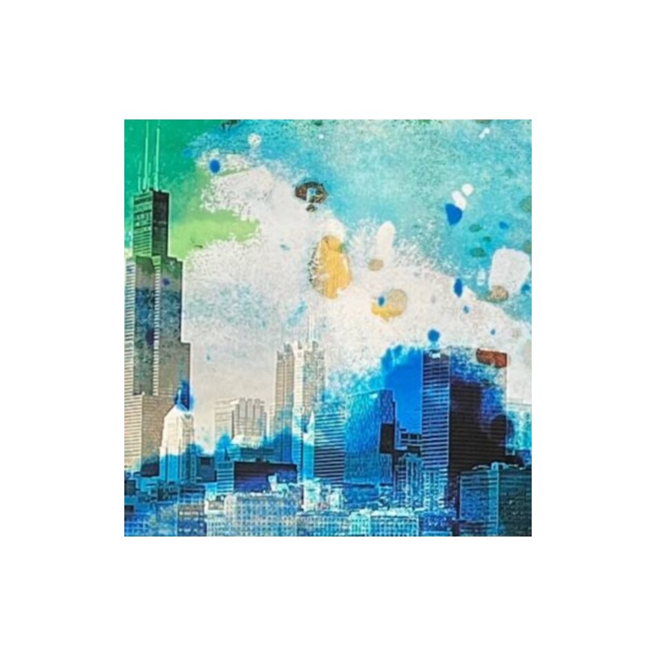north american art blue prints   
