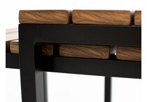 northcape international black end table   