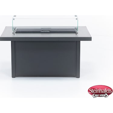 Cal Sil Rectangle Fire Table