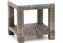 northcape brown end table pkg  