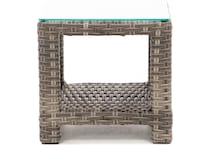 northcape brown end table pkg  