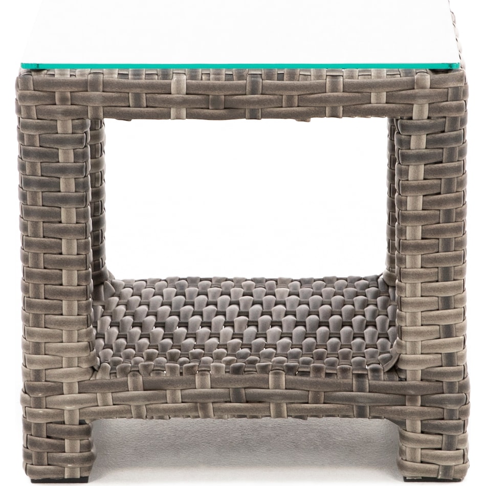 northcape brown end table pkg  