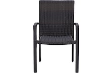 northcape brown standard height arm chair   