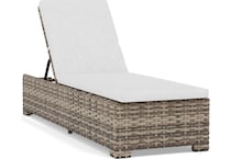 northcape canvas granite chaise pkg  