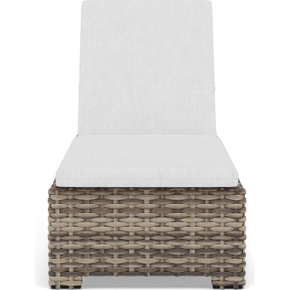 northcape canvas granite chaise pkg  