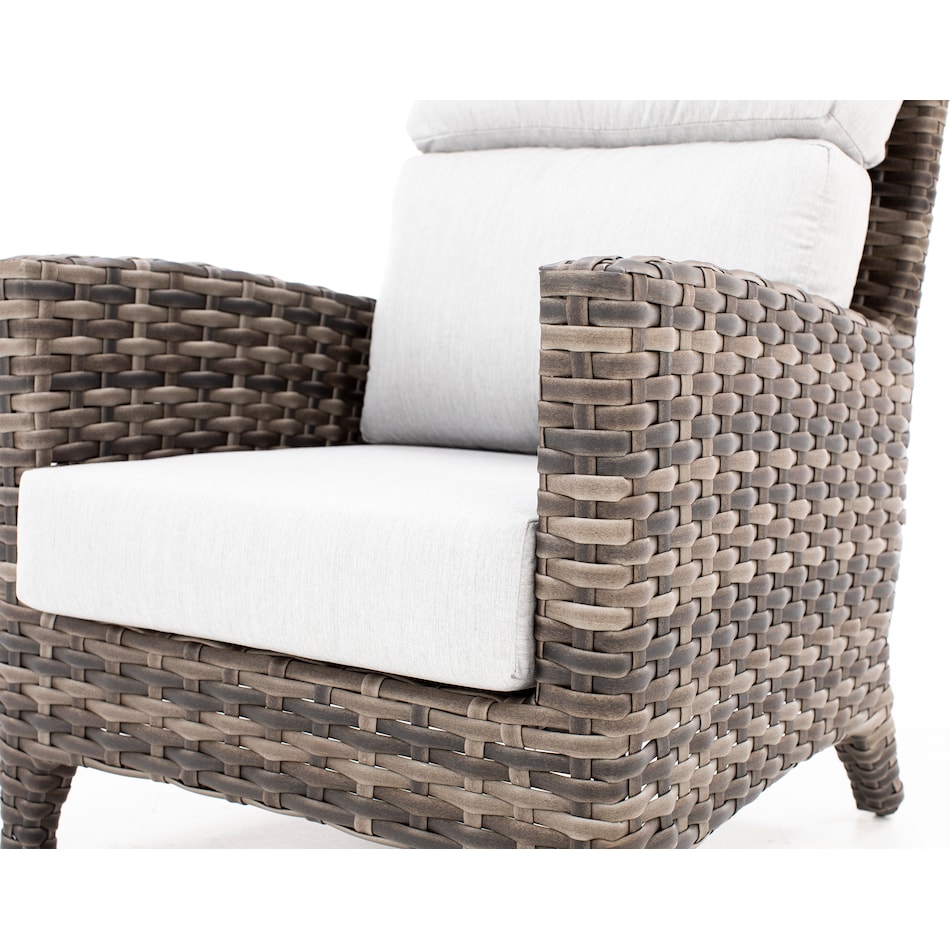 northcape canvas granite club chair pkg  