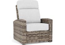 northcape canvas granite reclining chair pkg  