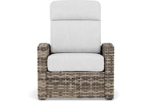 northcape canvas granite reclining chair pkg  