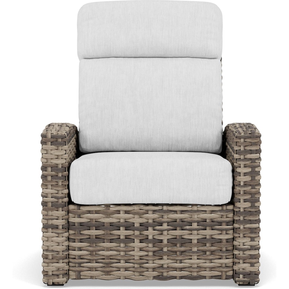 northcape canvas granite reclining chair pkg  