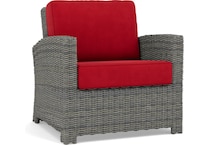 northcape canvas jockey red club chair pkg  