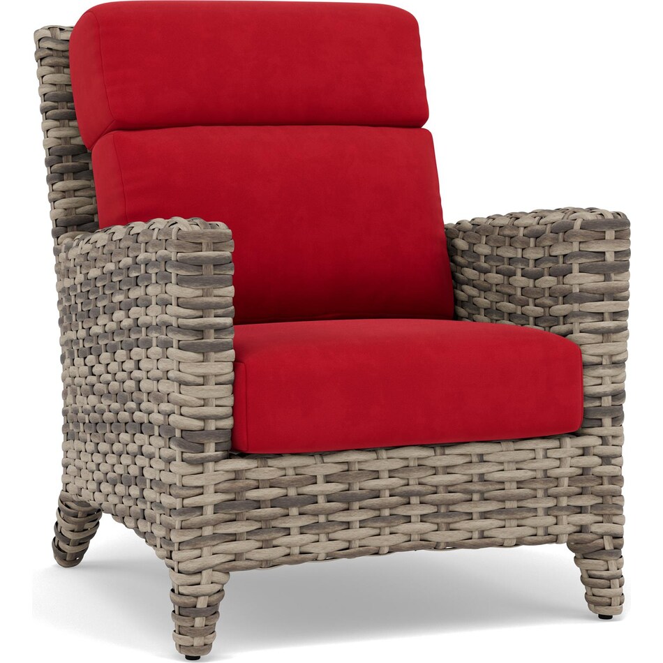 northcape canvas jockey red club chair pkg  