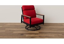 northcape canvas jockey red swivel pkg  