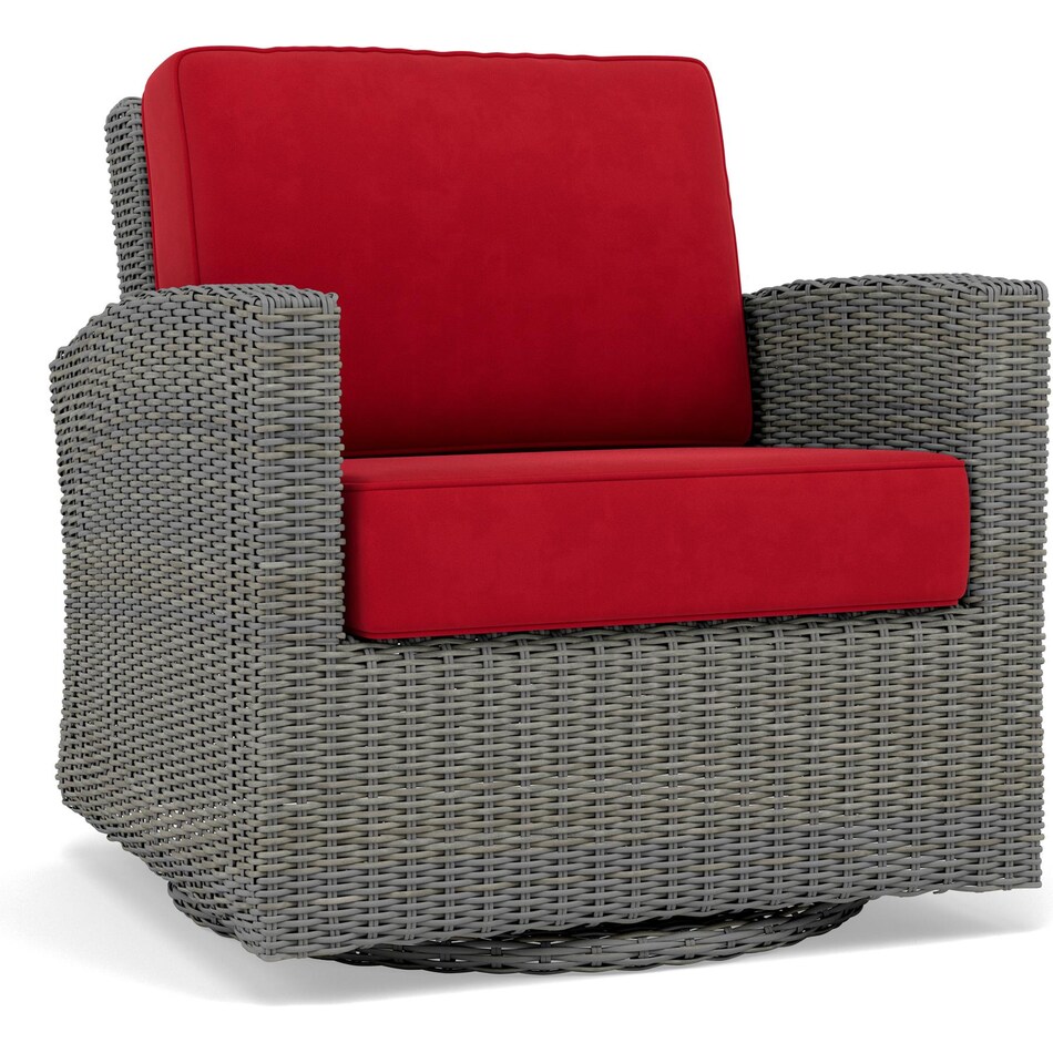 northcape canvas jockey red swivel pkg  