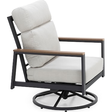 Hixon High Back Swivel Rocker