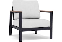 northcape grey club chair pkg  