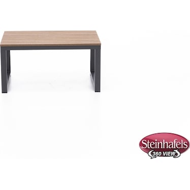 Hixon Coffee Table in Dark Gray Antique Mahogany