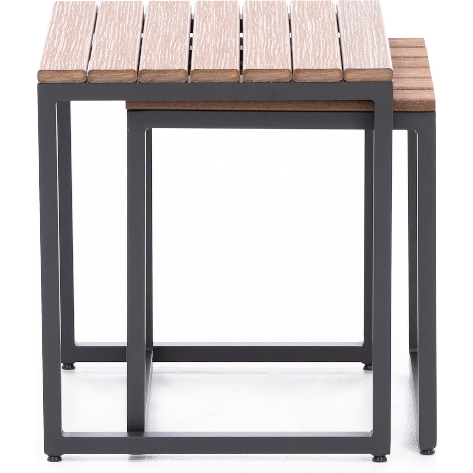 northcape grey end table   