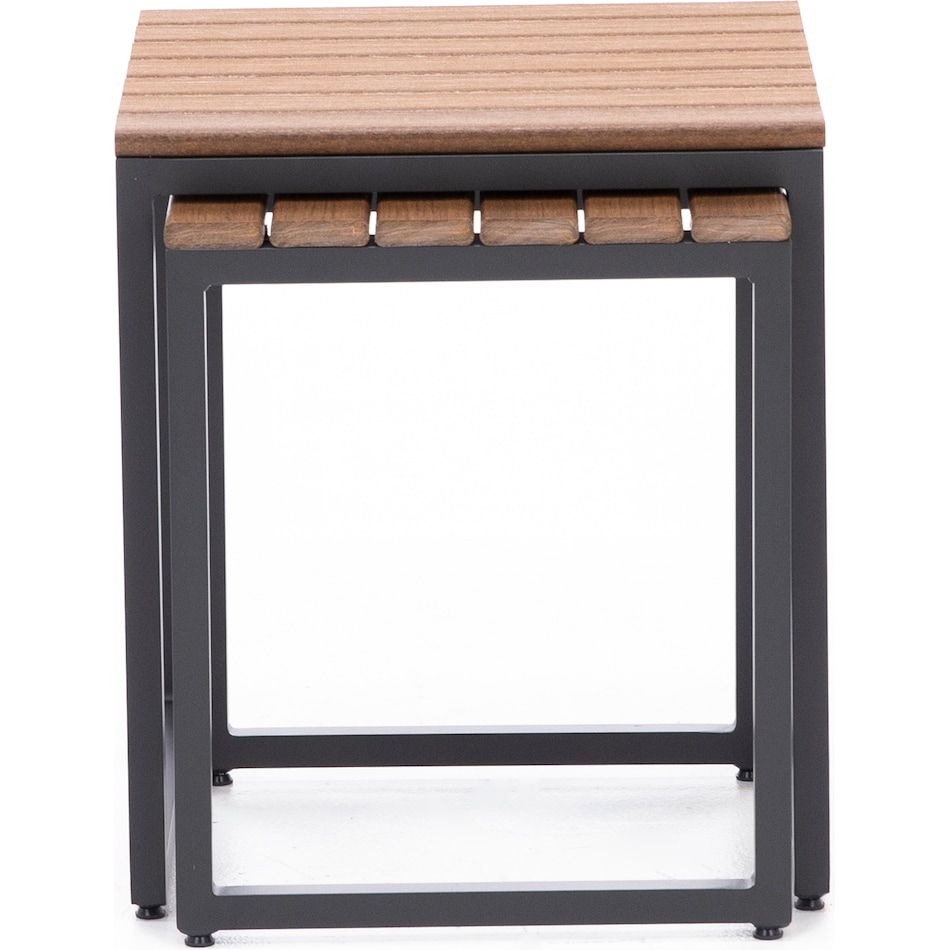 northcape grey end table   