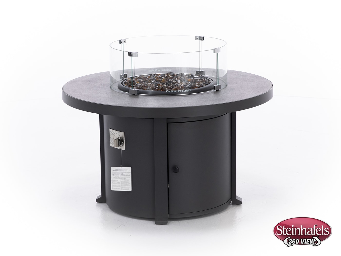 northcape grey firepit  image pkg  