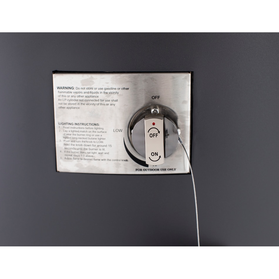 northcape grey firepit pkg  