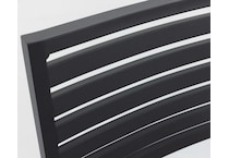 northcape grey standard height arm chair   