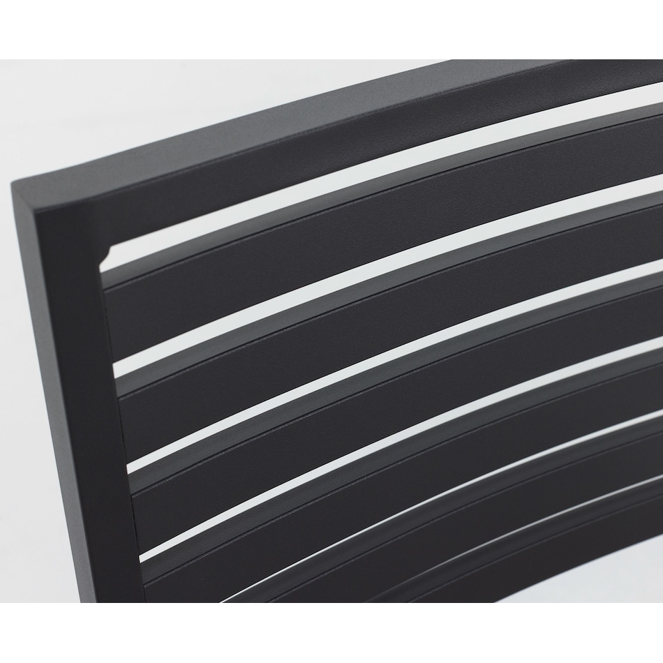 northcape grey standard height arm chair   