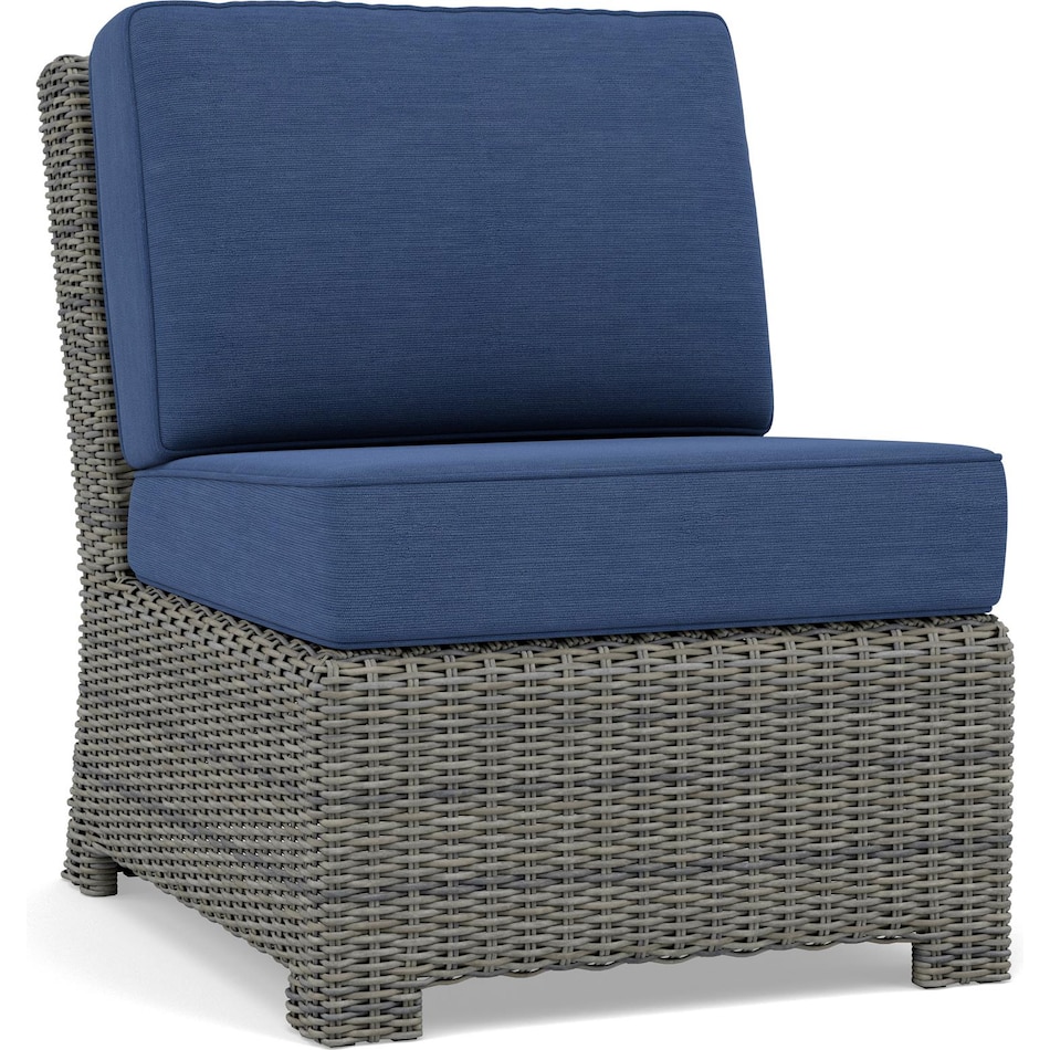 northcape spectrum indigo armless chair pkg  