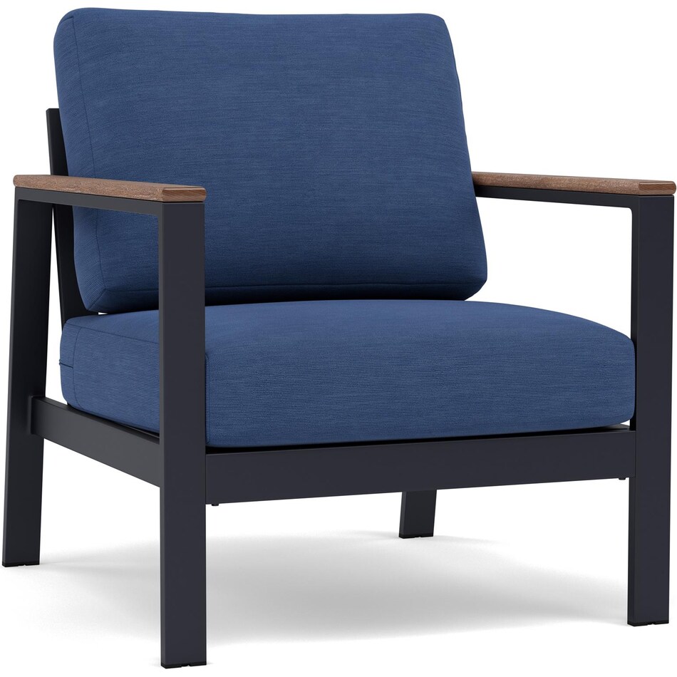 northcape spectrum indigo club chair pkg  