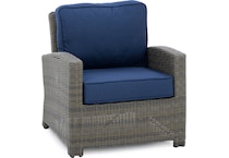 northcape spectrum indigo club chair pkg  