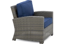 northcape spectrum indigo club chair pkg  