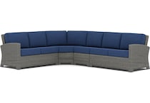 northcape spectrum indigo laf loveseat pkg  