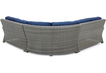 northcape spectrum indigo laf loveseat pkg  