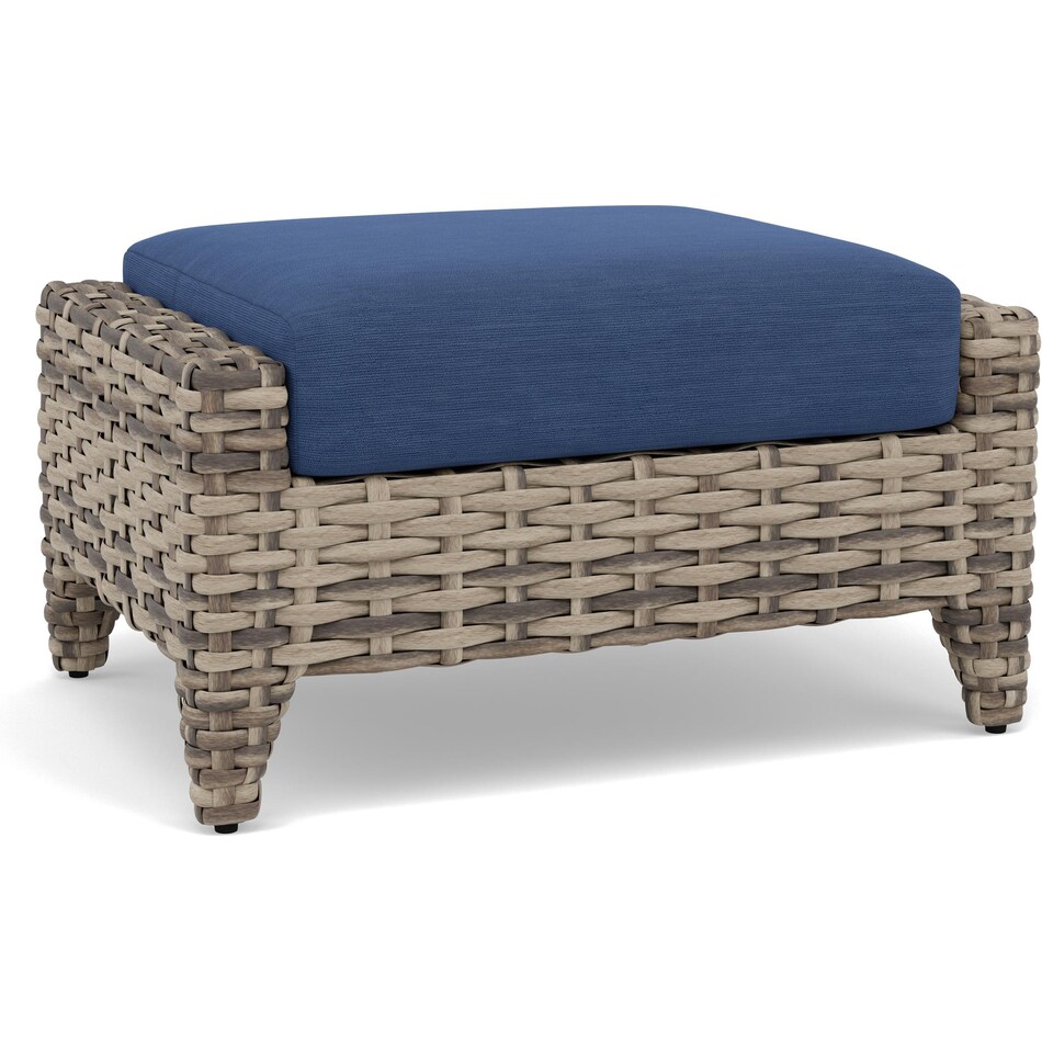 northcape spectrum indigo ottoman pkg  