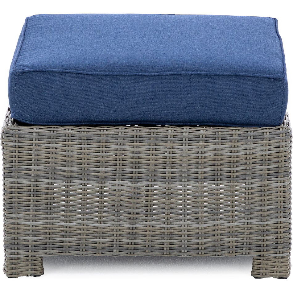 northcape spectrum indigo ottoman pkg  