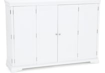 ntdy white queen cabinet bed   