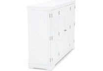 ntdy white queen cabinet bed   