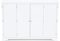 ntdy white queen cabinet bed   