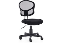 ofst black desk chair cha  