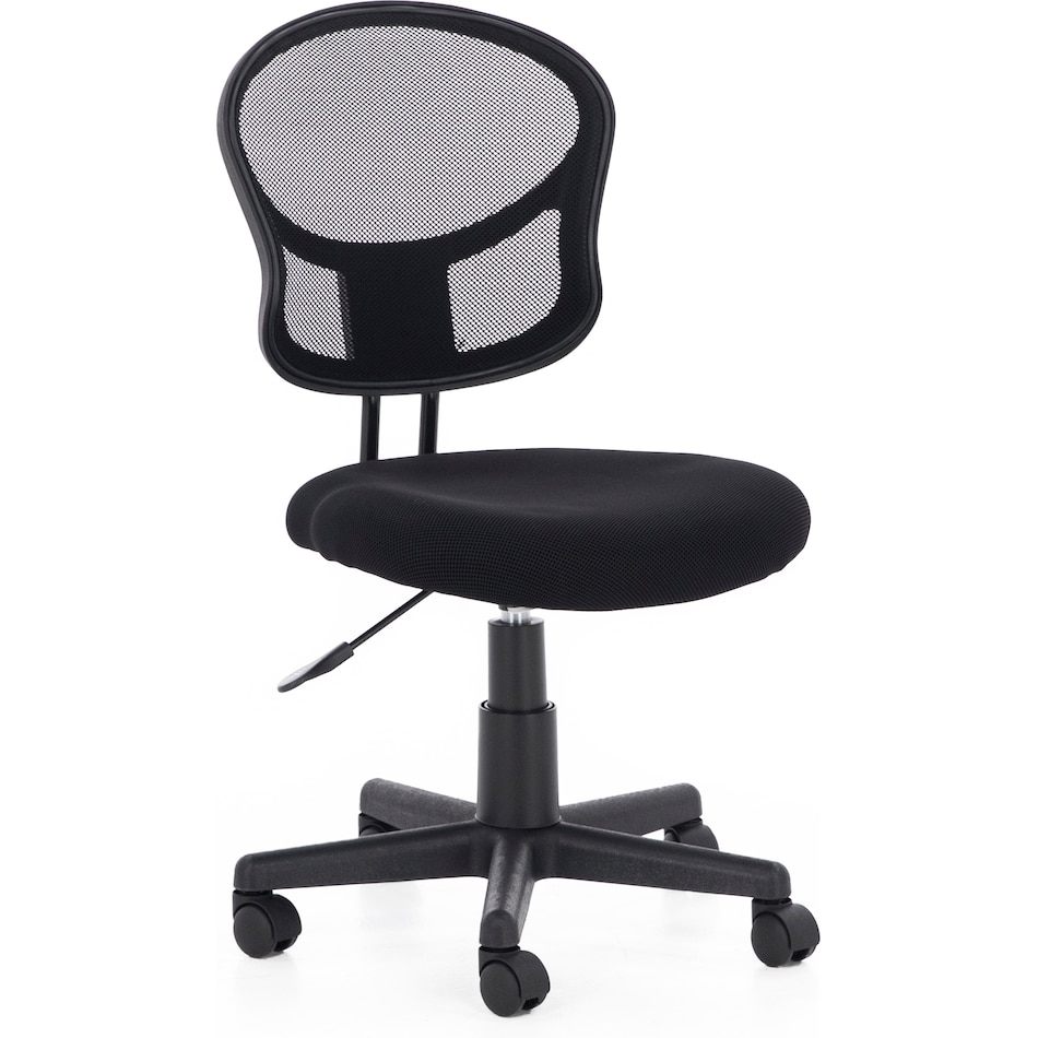 ofst black desk chair cha  