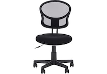 ofst black desk chair cha  