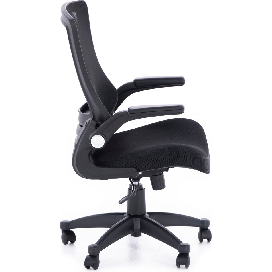ofst black desk chair cha  