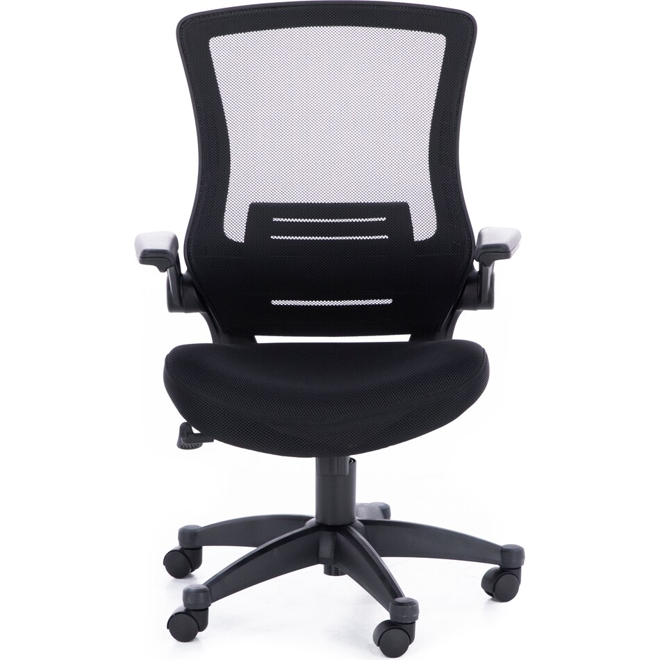 ofst black desk chair cha  