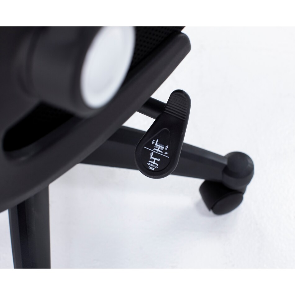 ofst black desk chair cha  